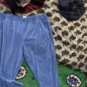 Blue Women's Track Pants